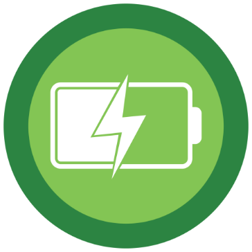 Low Battery Rescue Icon